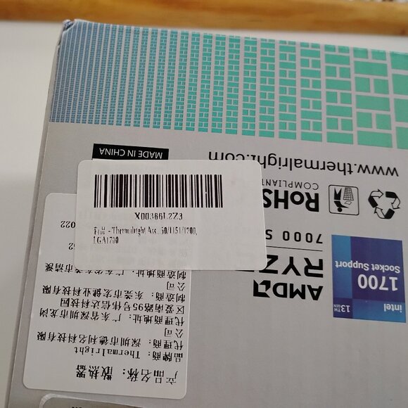 THERMALRIGHT ASSASSIN X 120 R SE WHITE CPU COOLER FAN KIT TL-C12CW-S NEW - Picture 5 of 7